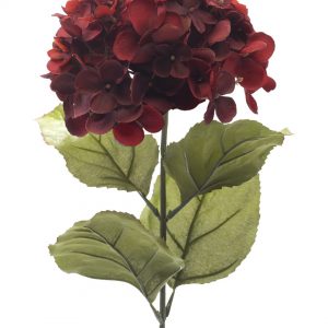 Kunsthortensia bloemen, 12 stuks zijden bloemen, kunstmatige